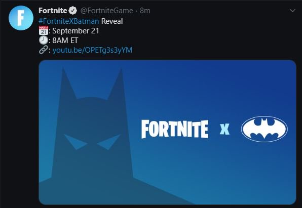 Fortnite  X باتمان دعابة سقسقة