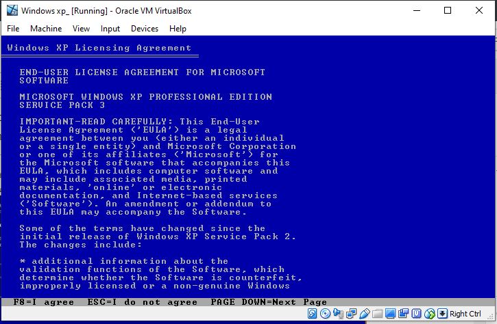 كيفية تثبيت Windows XP ISO على Windows 10 VirtualBox 7
