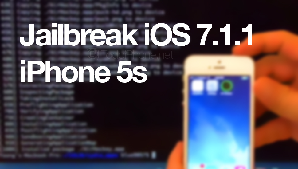 Jailbreak iOS 7.1.1 ، تمكن أحد المتسللين من القيام بذلك على iPhone 5s 1