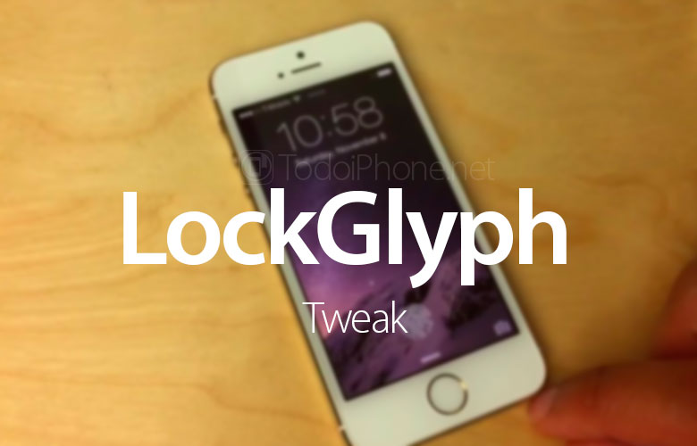 LockGlyph يفتح iPhone مع Touch ID مع الرسوم المتحركة لـ Apple Pay 1