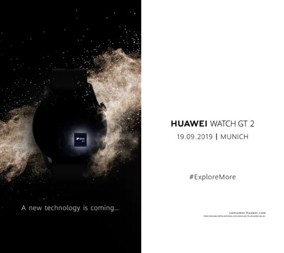 إطلاق Huawei Watch GT 2 رسميًا إلى جانب سلسلة Mate 30 1