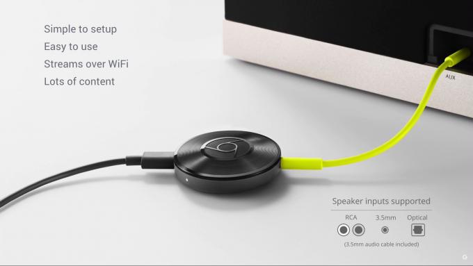 الإعلان عن Chromecast جديد و Chromecast Audio 1