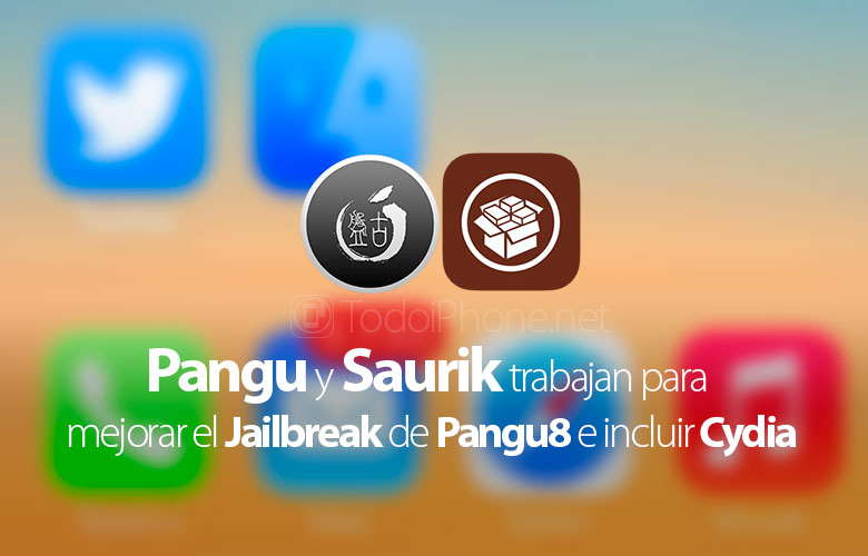 تعاونت Pangu و Saurik لتلميع iOS 8 Jailbreak مع Cydia 1
