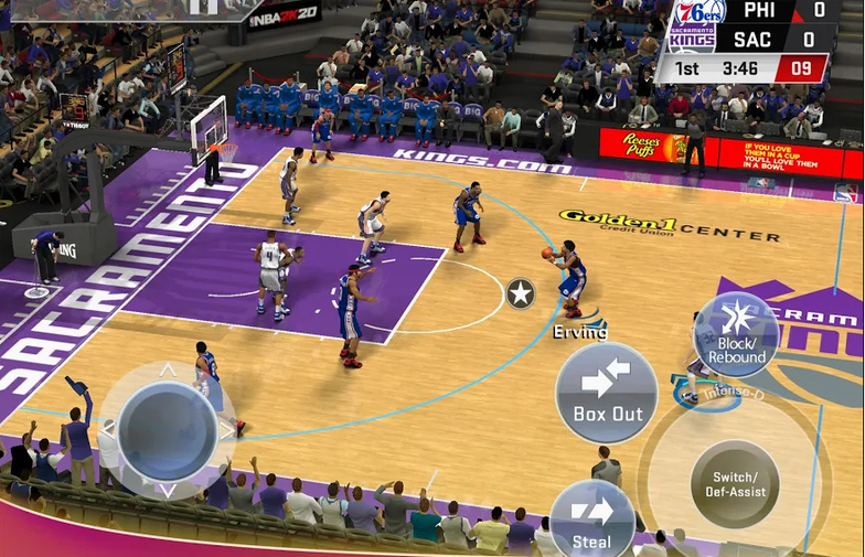 سلسلة كرة السلة NBA 2K20 ، 2K طويلة المدى ، ترتد على Android و iOS 1
