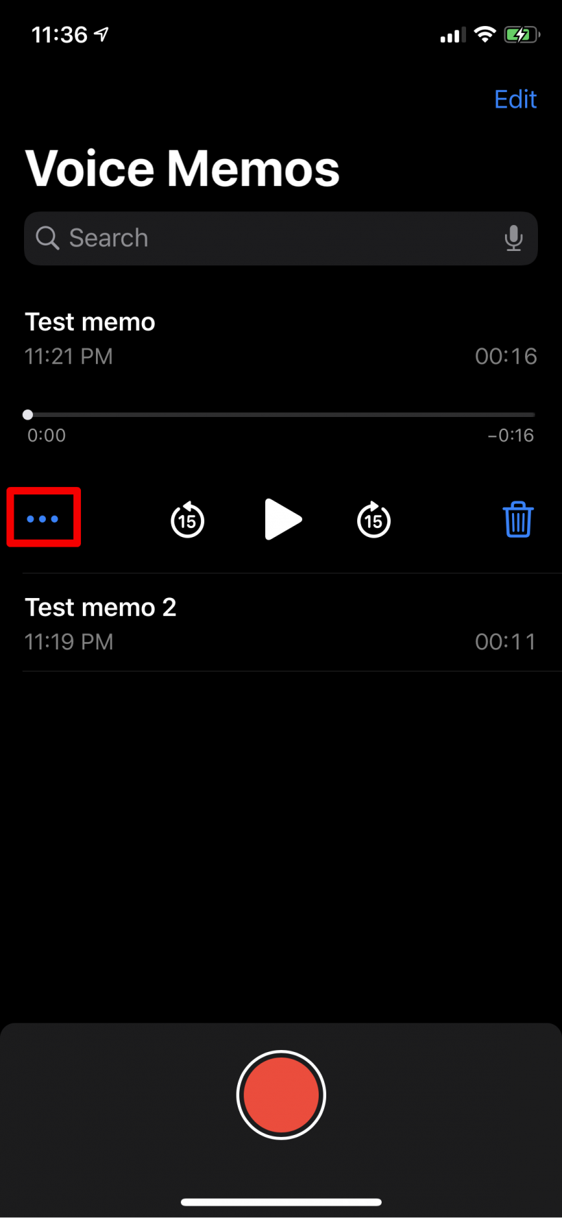 كيفية مشاركة المذكرات الصوتية على iPhone و iPad.