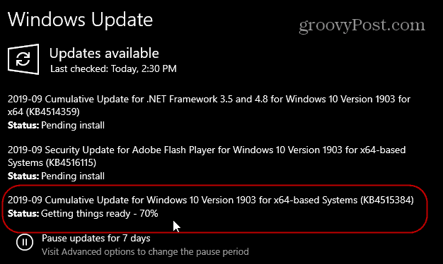 مايكروسوفت إصدارات سبتمبر تصحيح الثلاثاء التحديثات ل Windows 10 1