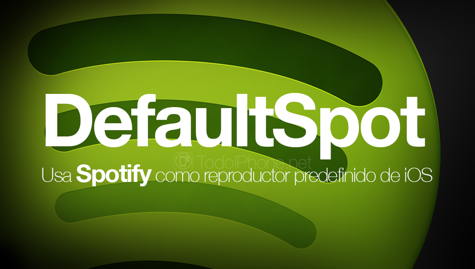 يستخدم DefaultSpot Spotify كلاعب iOS محدد مسبقًا 1