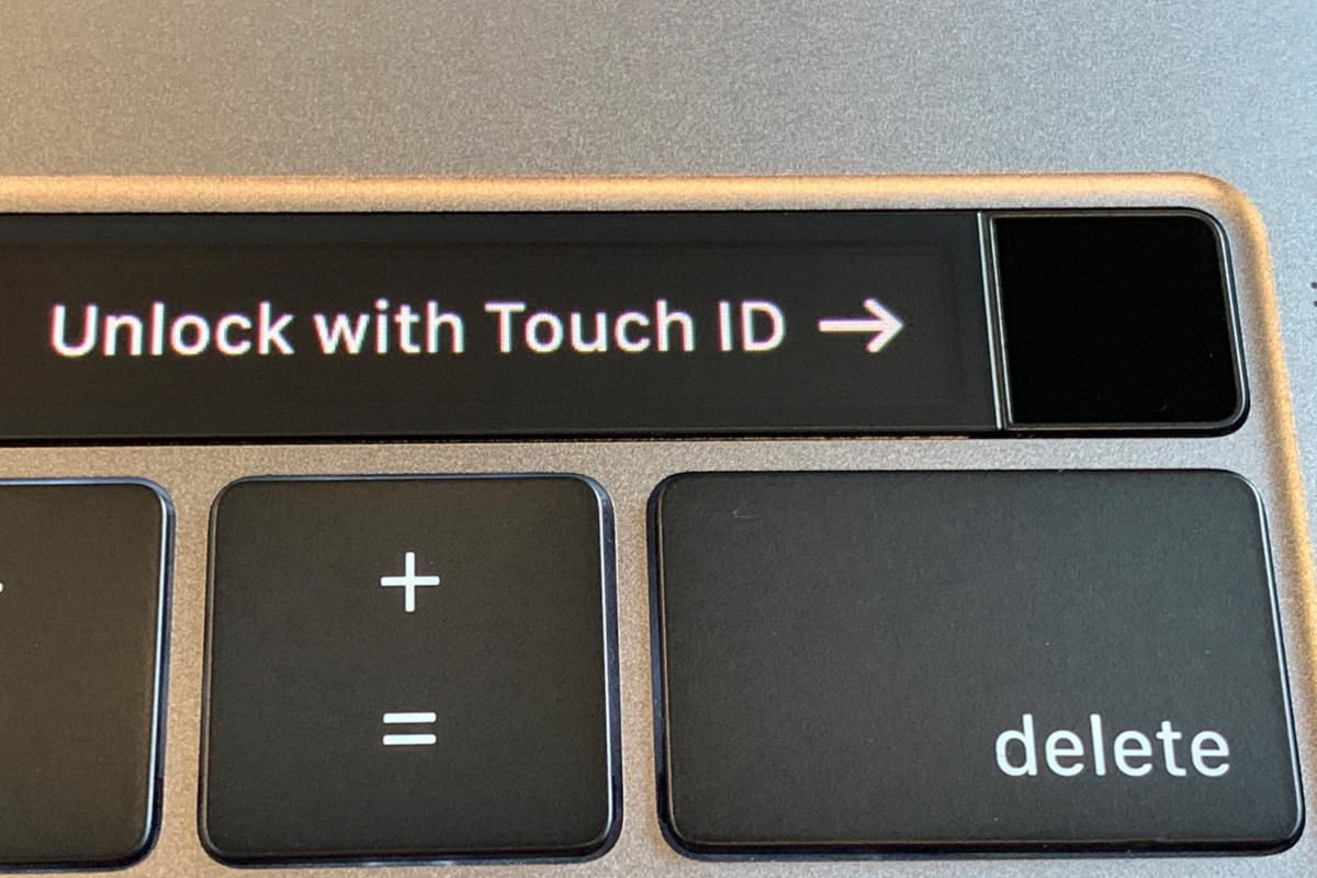 TouchId MacBook Pro