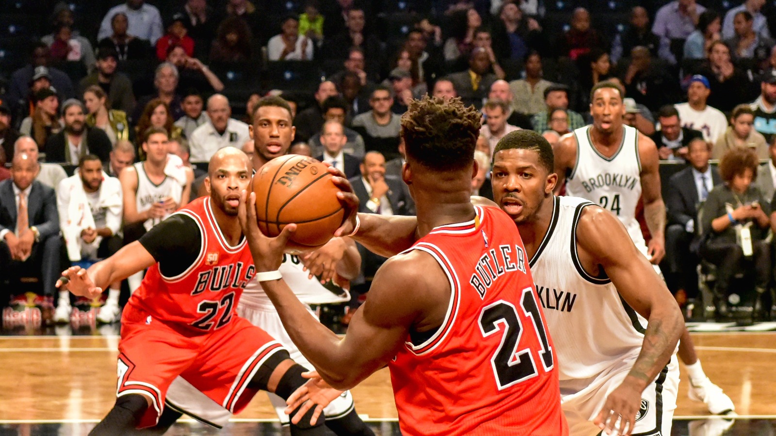 Nets vs Bulls Basketball at Barclays Center