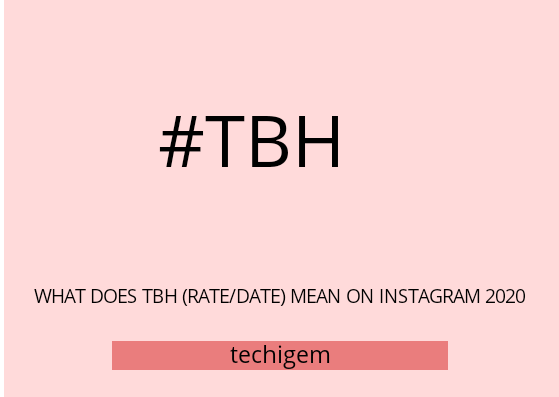 Apa yang dimaksud dengan TBH (tarif/hari) dalam Instagram
