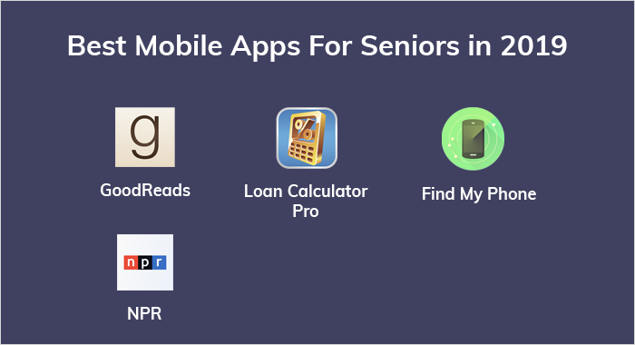 Las mejores aplicaciones móviles para personas mayores en 2019
