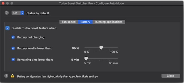 turbo boost switcher mac