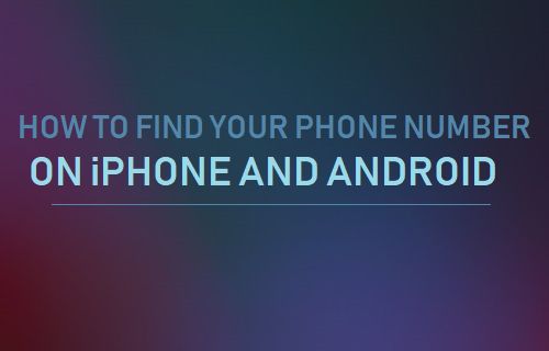Encuentra tu número de teléfono en iPhone y Android