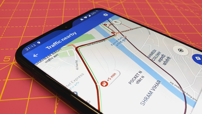 Как прогнозировать трафик на Google Maps для Android 2