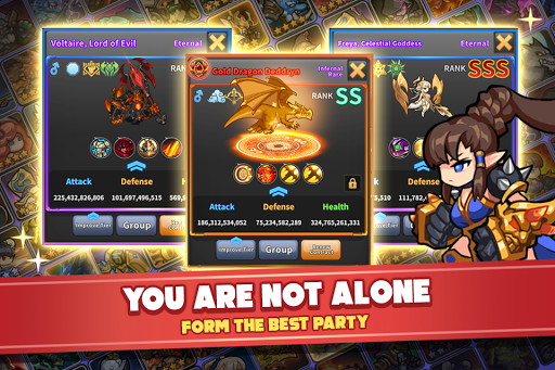 Raid the Dungeon: Idle RPG Heroes AFK o Tap Tap