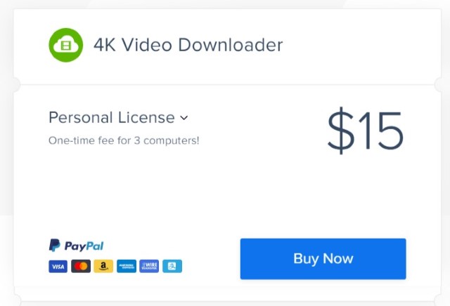 4K Video Downloader Preise