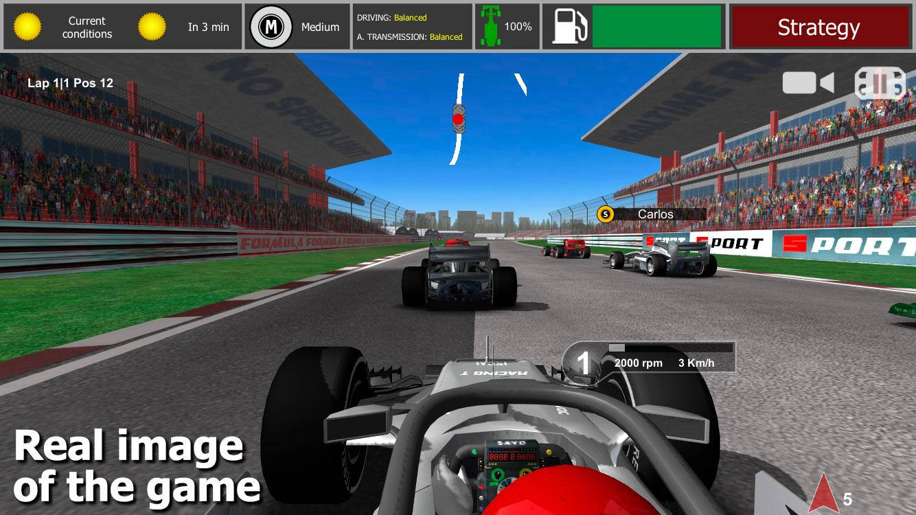 Fórmula 1 Juegos de carreras para Android