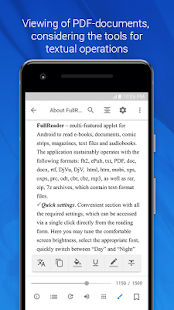 FullReader: captura de pantalla de todos los lectores de formato de libro electrónico