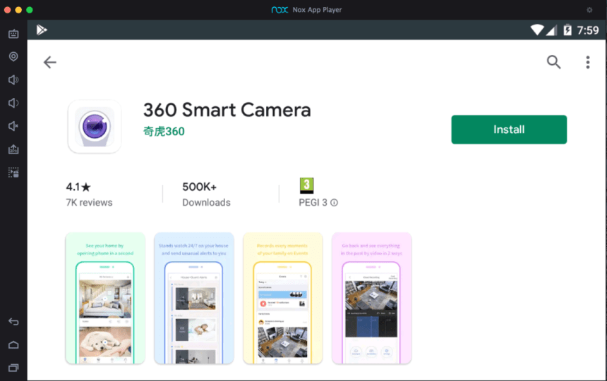 360-smart-camera-for-pc-using-nox-giả lập