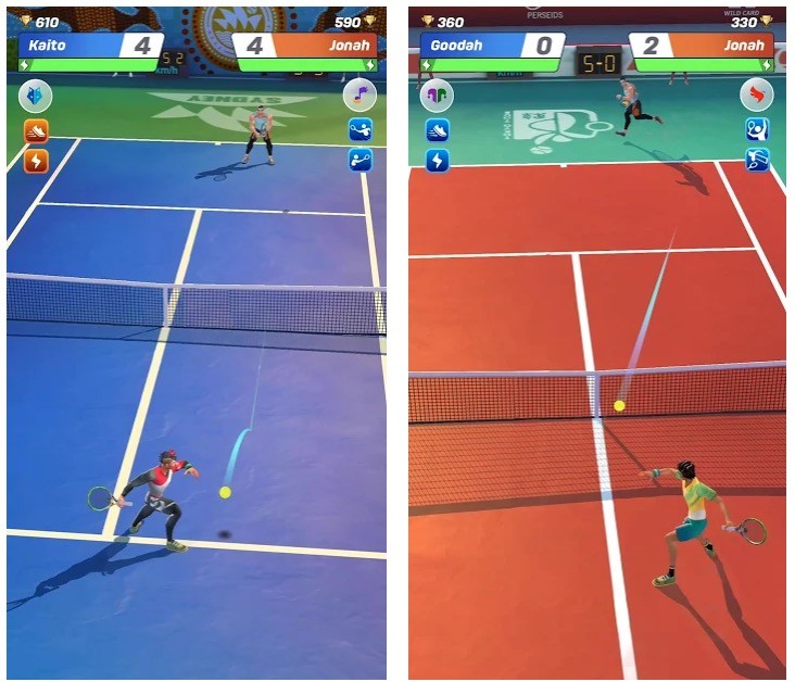 Теннисные столкновения