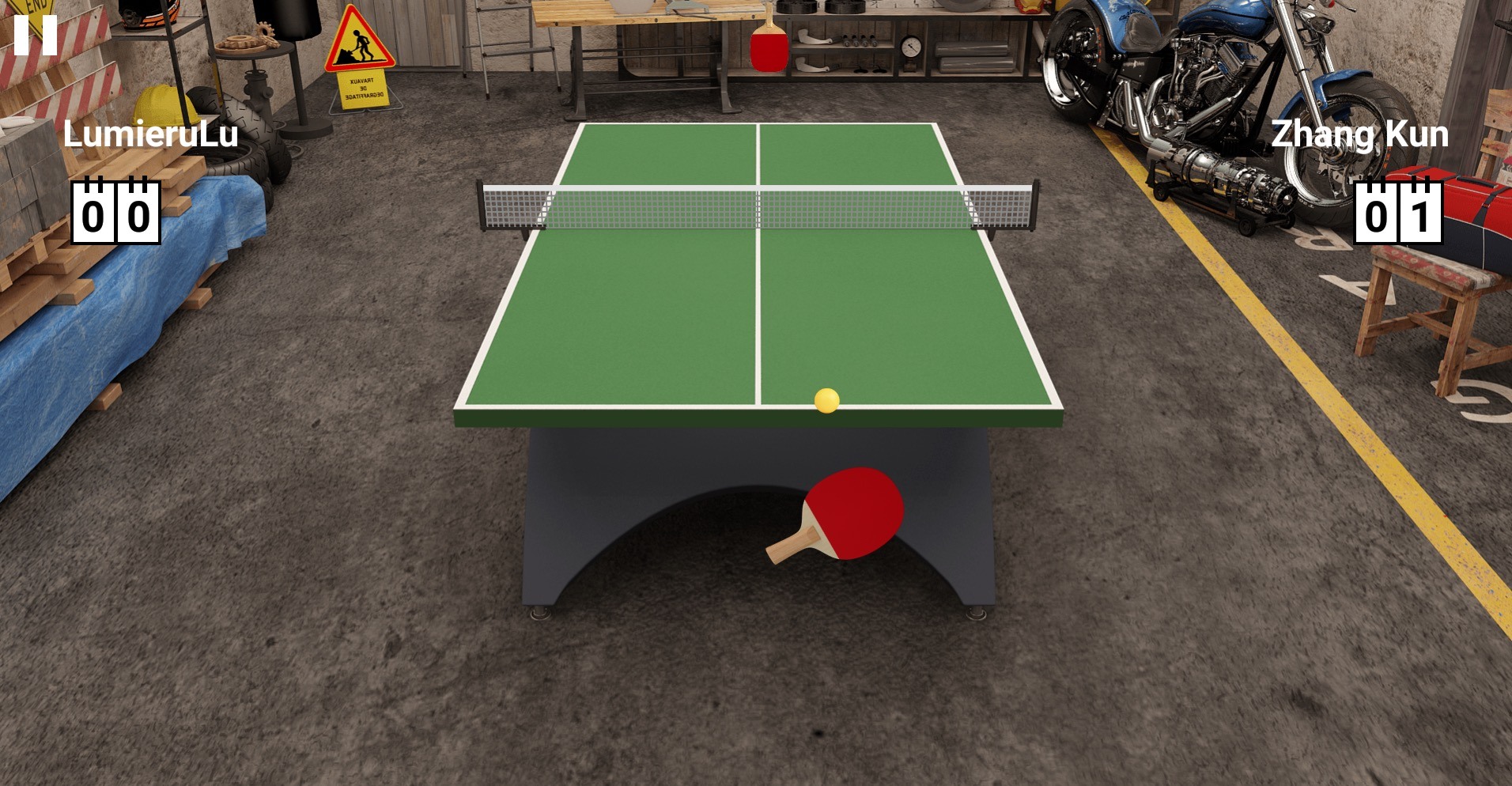 Tenis de mesa virtual