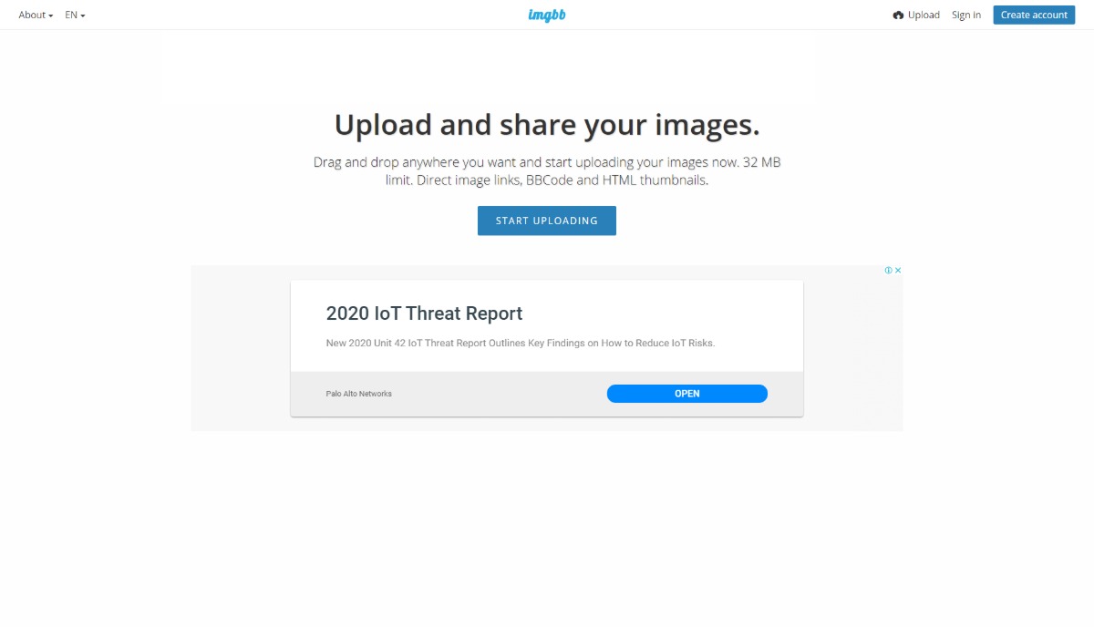 IMgbb 2 مواقع تحميل الصور المجانية