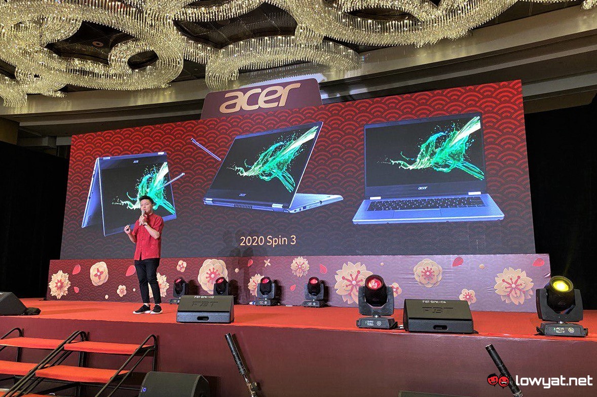 Acer Spin 3 مزود بمعالج Intel Core من الجيل العاشر سيصل ... 32