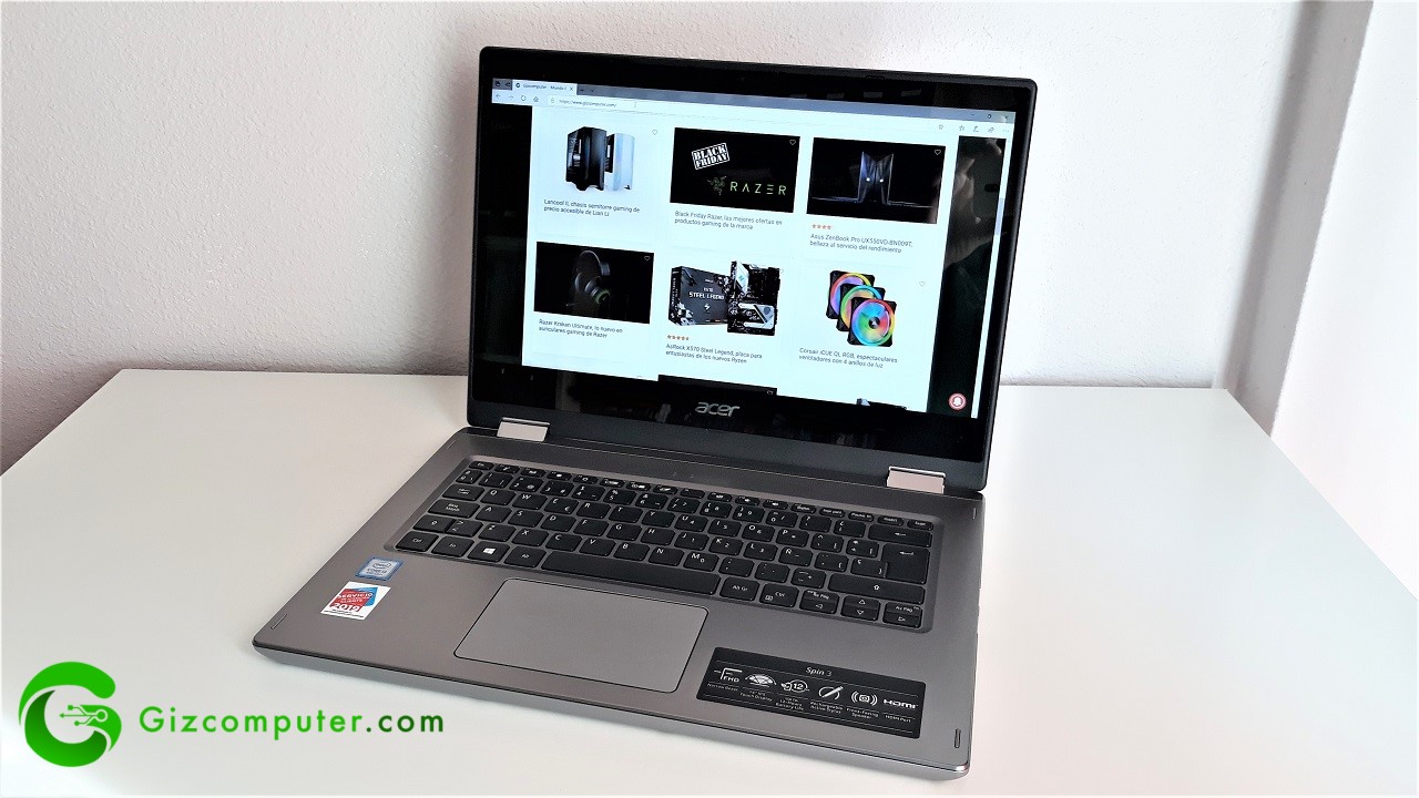 Acer Spin 3, мы протестировали этот интересный сенсорный ноутбук 158