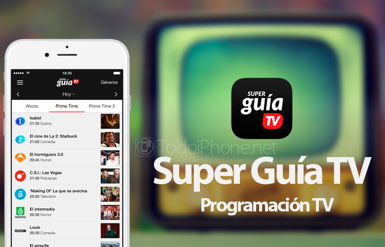 مع Super TV Guide ، ستحصل على جميع البرامج التلفزيونية على جهاز iPhone الخاص بك 323