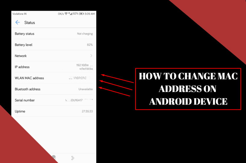 Como alterar um endereço Mac no Android com etapas simples 1