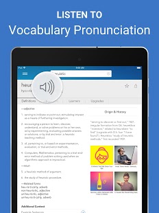 Dictionary.com: Encuentra definiciones para palabras en inglés Captura de pantalla