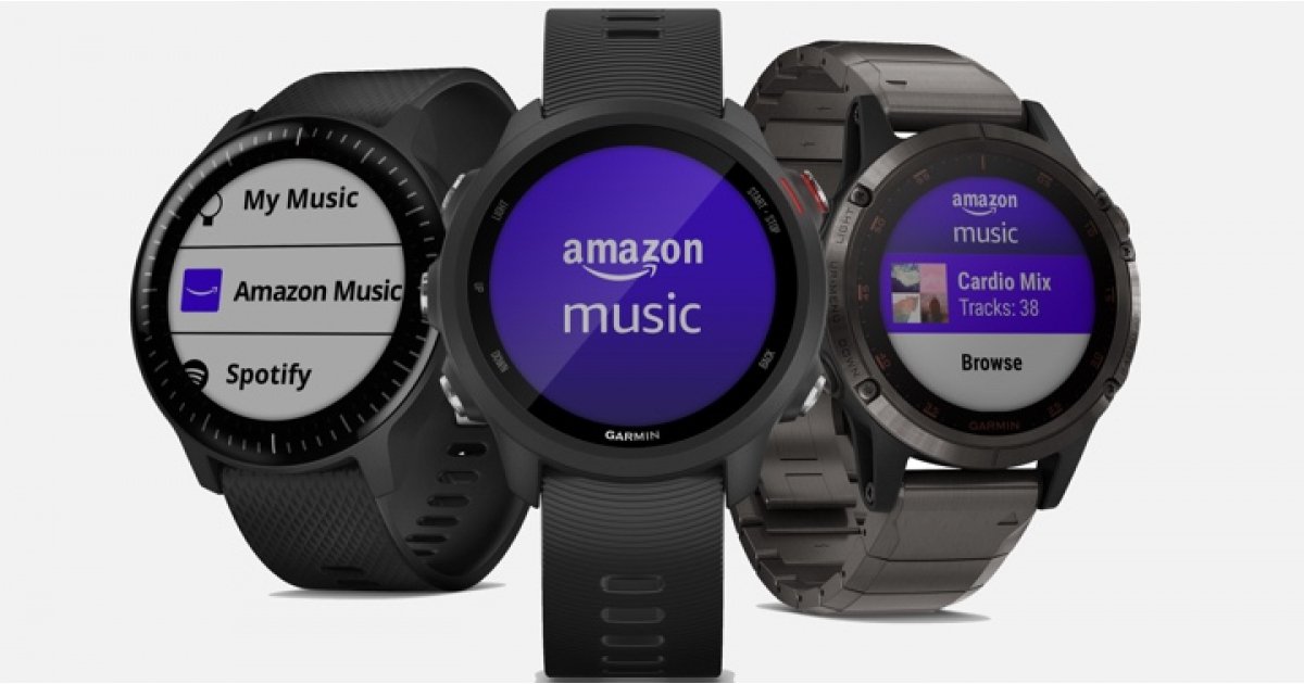 Jam tangan Garmin sekarang akan diputar dengan baik Amazon Musiknya 7