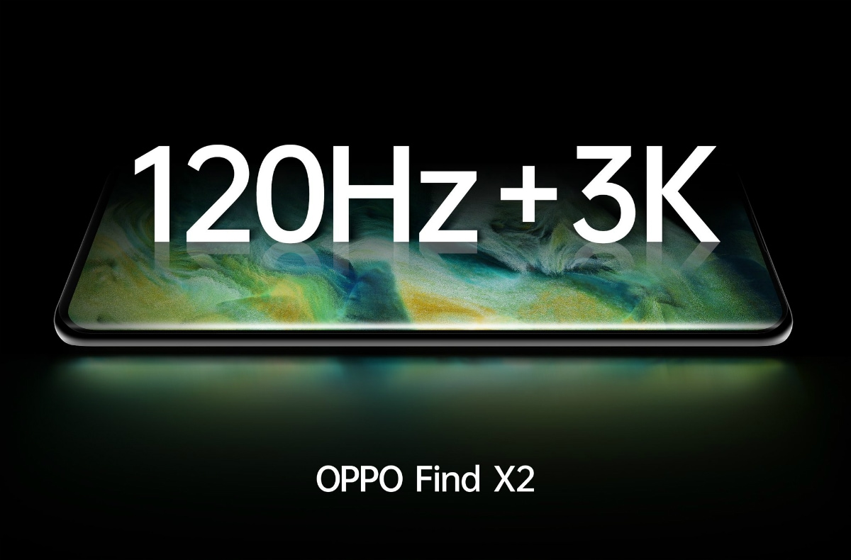 Oppo Find X2 Teased Sporting 3K Display dengan kecepatan refresh 120Hz, mendukung ... 4