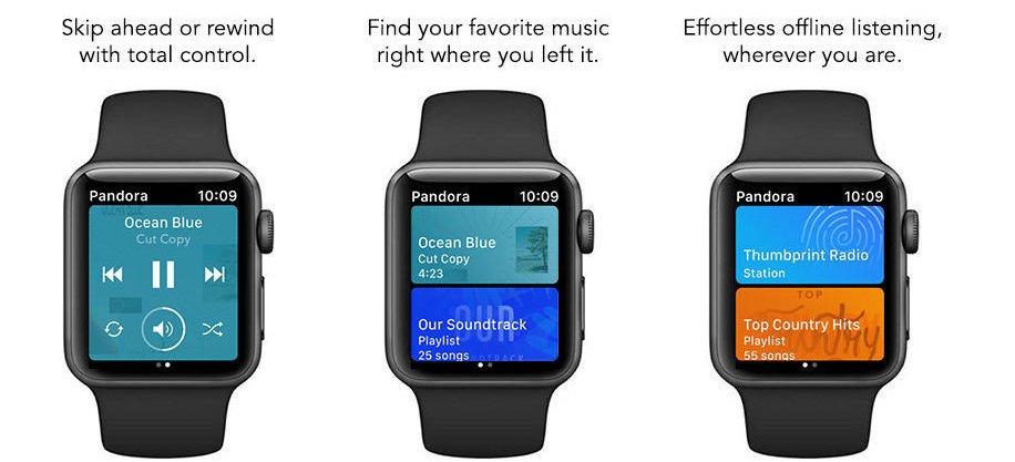 باندورا Apple Watch سيتيح لك على الفور التدفق بدون iPhone 15
