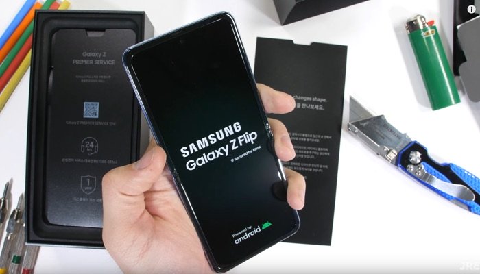 Samsung Galaxy Z Flip diuji daya tahannya (Video) 1
