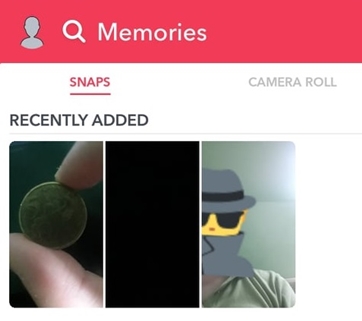 Cách xuất bộ nhớ trên Snapchat