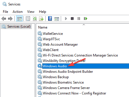 Biểu tượng âm lượng bị thiếu Windows 7