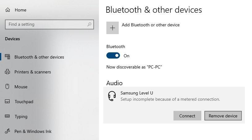 Cara memperbaiki Bluetooth tidak berfungsi Windows sepuluh 4