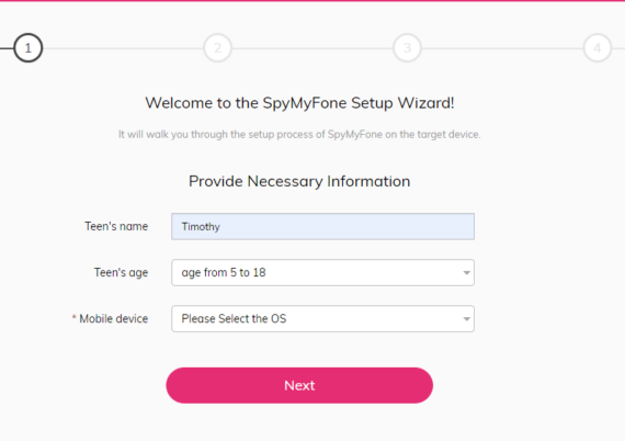 Panduan penyetelan SpyMyFone