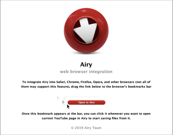 Airy Review - Lägg till Airy-böcker i din webbläsare