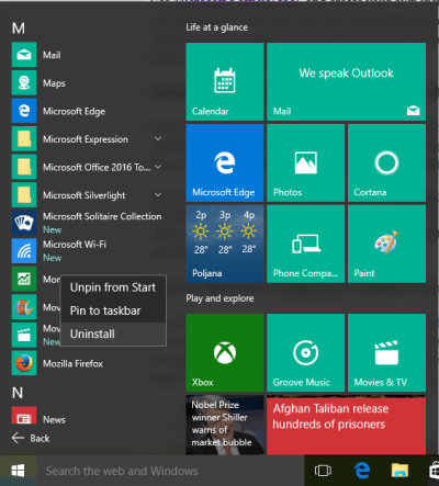 Windows 10 papperskorgen