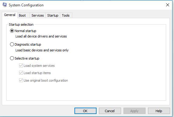 layar login sistem Windows 10 lambat, macet, beku