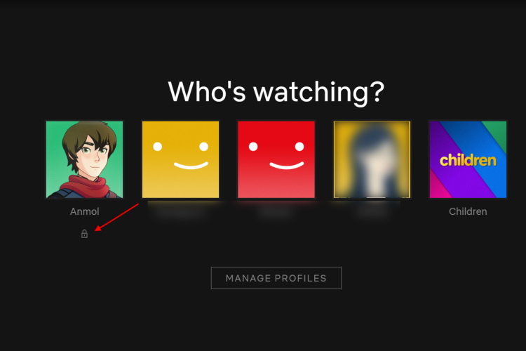 Cara memblokir profil Netflix Anda menggunakan kode PIN 4