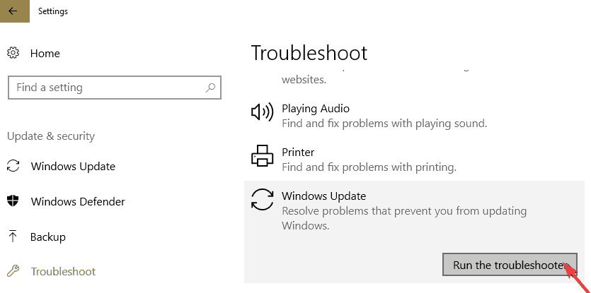 windows Pembaruan memperbaiki masalah