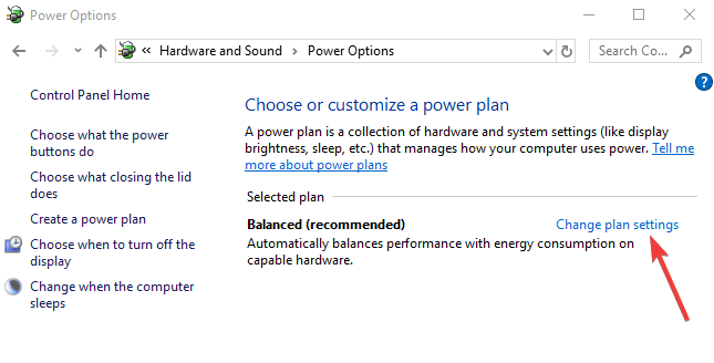 kecerahan tampilan rencana daya seimbang tidak berfungsi windows 8