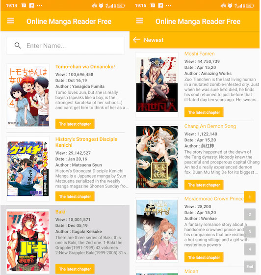 Läs manga online gratis