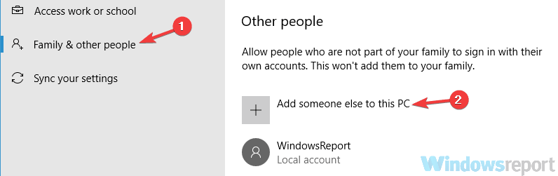 tambahkan pengguna baru yang dijalankan saat admin tidak aktif