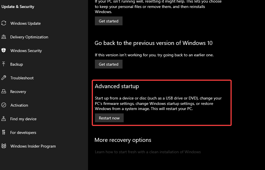 Fortgeschrittener Start kann keine NVIDIA-Treiber herunterladen windows 10