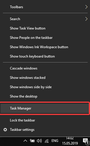quản lý tác vụ không thể tải xuống trình điều khiển nvidia windows 10