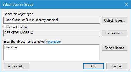 Ошибка открытия файла для записи Windows 8
